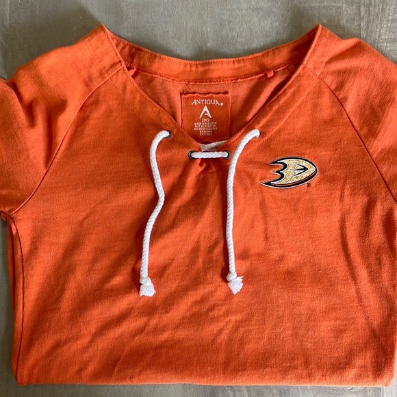 Antigua Tops - Anaheim Ducks Long Sleeve
